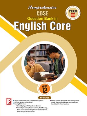 cover image of Comprehensive CBSE Question Bank English Core XII Term–II